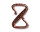 TierraCast Antique Copper (plated) Z Hook Clasp 28x19mm