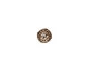 TierraCast Antique Silver (plated) Floral Round 8mm