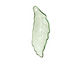 Lucite Transparent Chrysolite Mini Turning Leaf 10x29mm