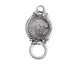 Nunn Design Antique Silver (plated) Decorative Circle Connector 36x19mm