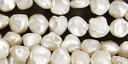 Pearly White Keishi 5.5-7mm