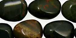 Bloodstone Tumbled Nugget 18-22x14-16mm