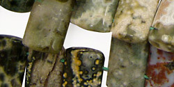 Ocean Jasper Pillow Drops 9-12x10-19mm