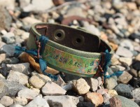 Stamped & Inked Cuff