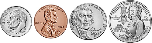 Reference coins