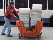 Walking back from the Post Office