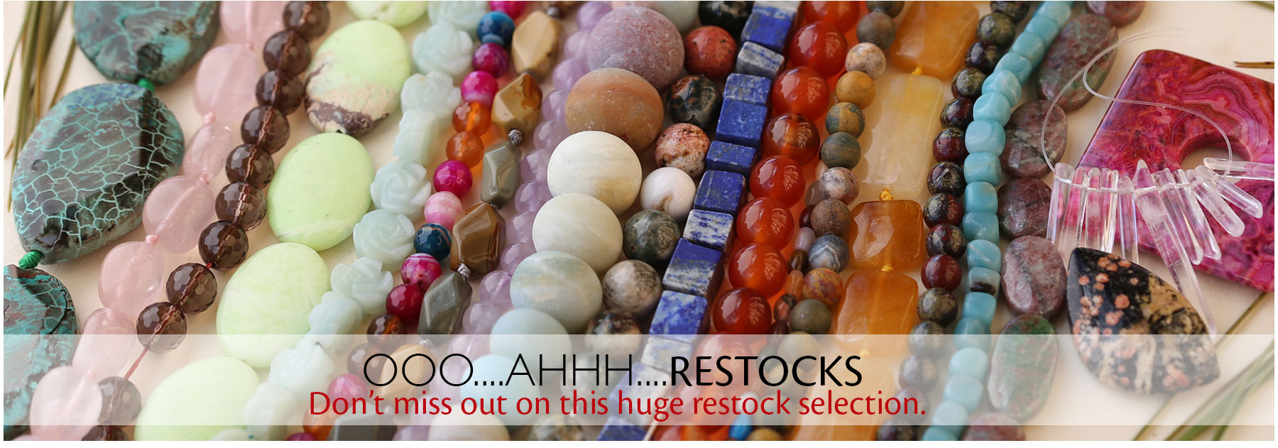 Lima Beads has Gemstone Beads, Metal, Czech Glass, CZ, Findings & Supplies!