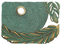 Zola Elements Patina Green Brass Supplies