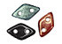 Czech Glass Diamond (2-hole) Beads
