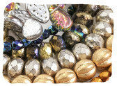 Metallic Czech Glass Beads
