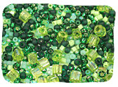 Green TOHO Seed Beads