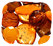 Orange Czech Glass Beads