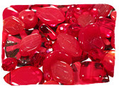 Red Czech Glass Beads