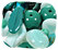 Turquoise & Teal Czech Glass Beads