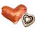 Metal Heart Beads