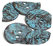 Patina & Enamel Clasps