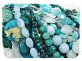 Aqua & Turquoise Gemstones