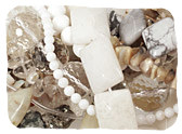 White & Clear Gemstones