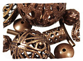Vintaj Natural Brass Beads