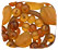 Brown Tumbled & Matte Glass Beads