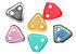 Czech Glass Triangle (2-hole) Beads