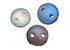 Czech Glass Lentil (2-hole) Beads