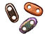 Czech Glass Bar (2-hole) Beads