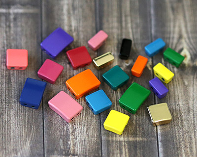 Enamel Tile Beads